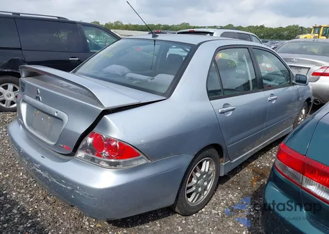 2006 Mitsubishi Lancer Oz Rally from USA, damaged, VIN JA3AJ86E96U008777